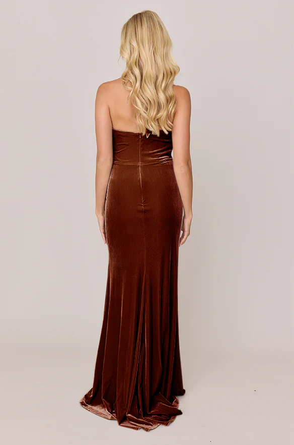 Fallon Velvet Dress | Made To Order - Image 40