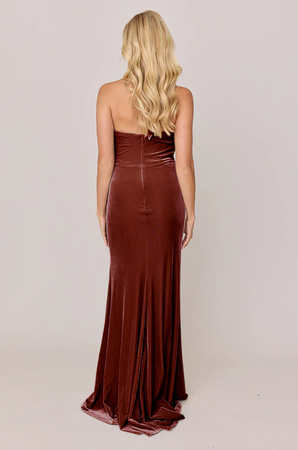 Fallon Velvet Dress | Made To Order - Image 44