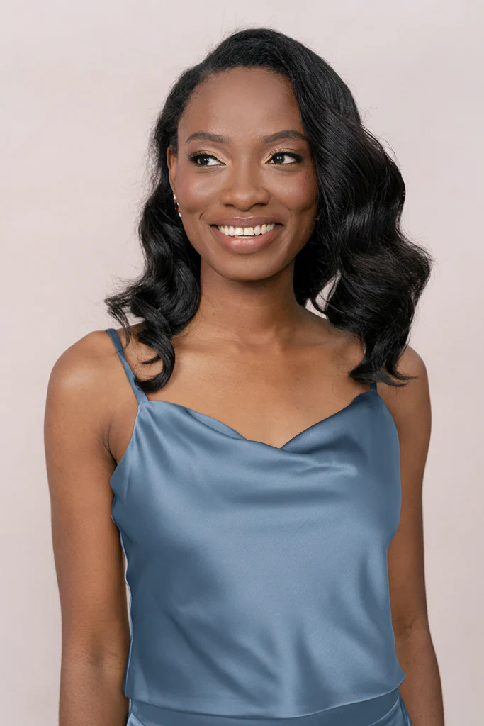 Flynn Satin Top | Made To Order - Image 108