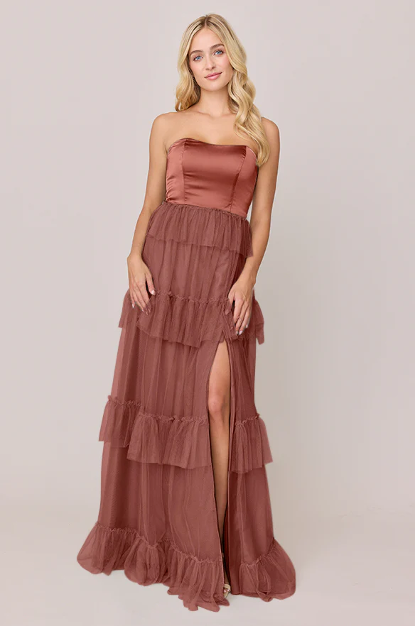 Frankie Convertible Satin + Tulle Dress | Made To Order - Image 14