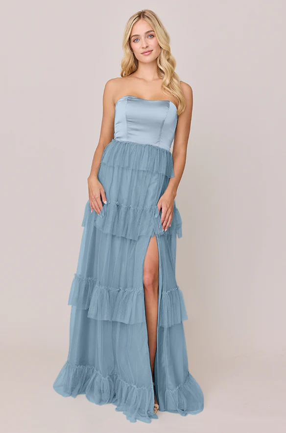Frankie Convertible Satin + Tulle Dress | Made To Order - Image 22