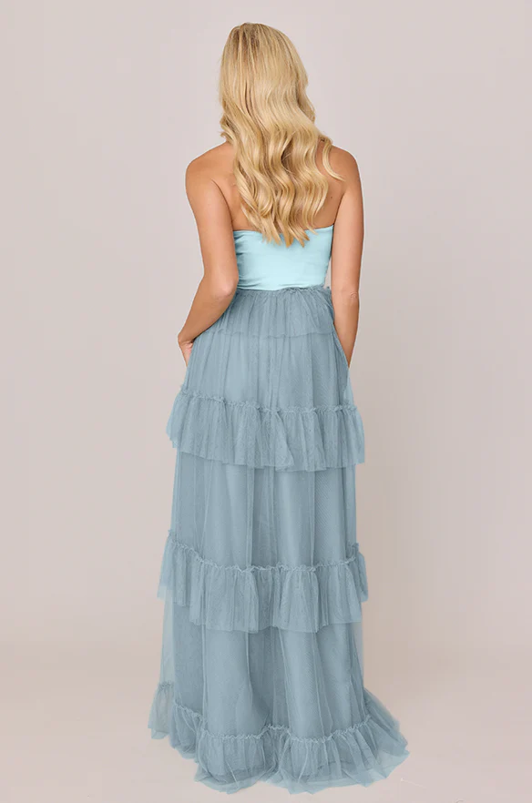 Frankie Convertible Satin + Tulle Dress | Made To Order - Image 29