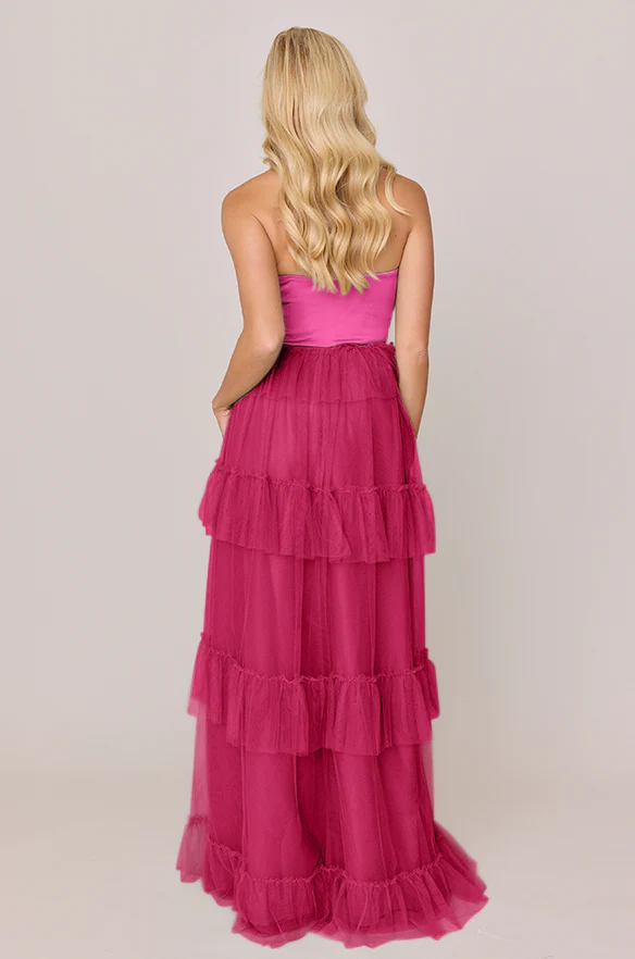 Frankie Convertible Satin + Tulle Dress | Made To Order - Image 35
