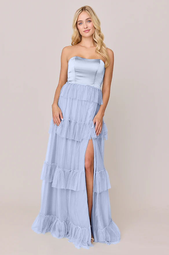 Frankie Convertible Satin + Tulle Dress | Made To Order - Image 36