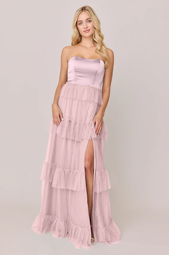 Frankie Convertible Satin + Tulle Dress | Made To Order - Image 4