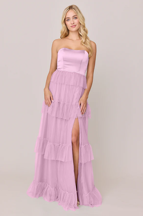 Frankie Convertible Satin + Tulle Dress | Made To Order - Image 40