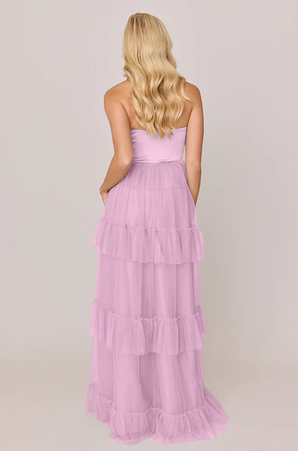 Frankie Convertible Satin + Tulle Dress | Made To Order - Image 41