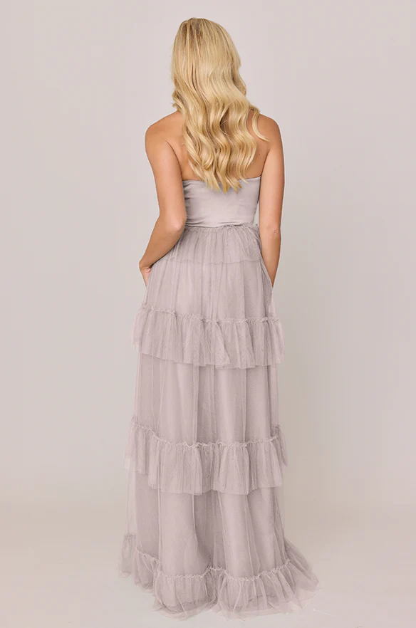 Frankie Convertible Satin + Tulle Dress | Made To Order - Image 43