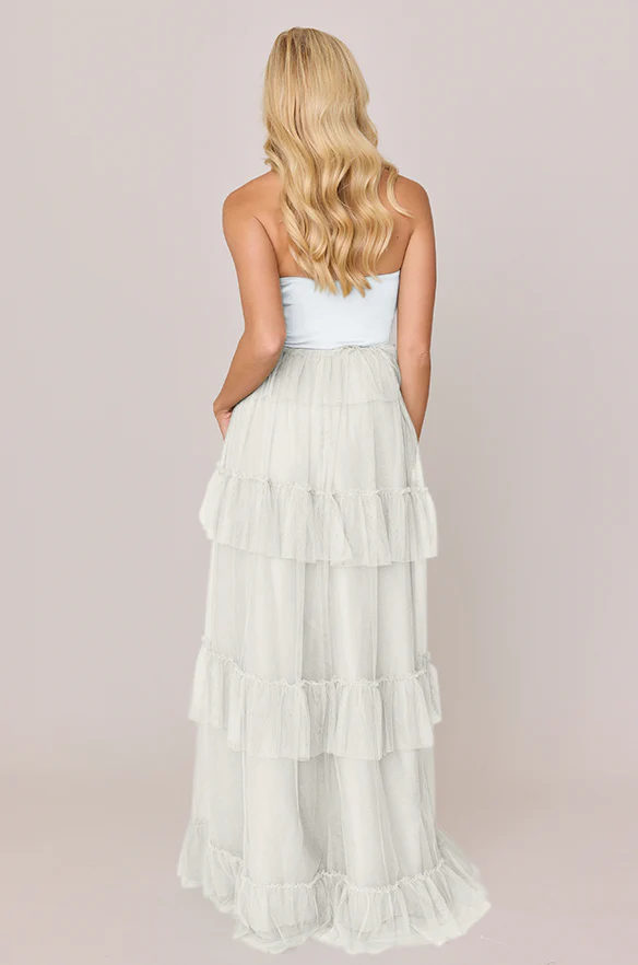 Frankie Convertible Satin + Tulle Dress | Made To Order - Image 55