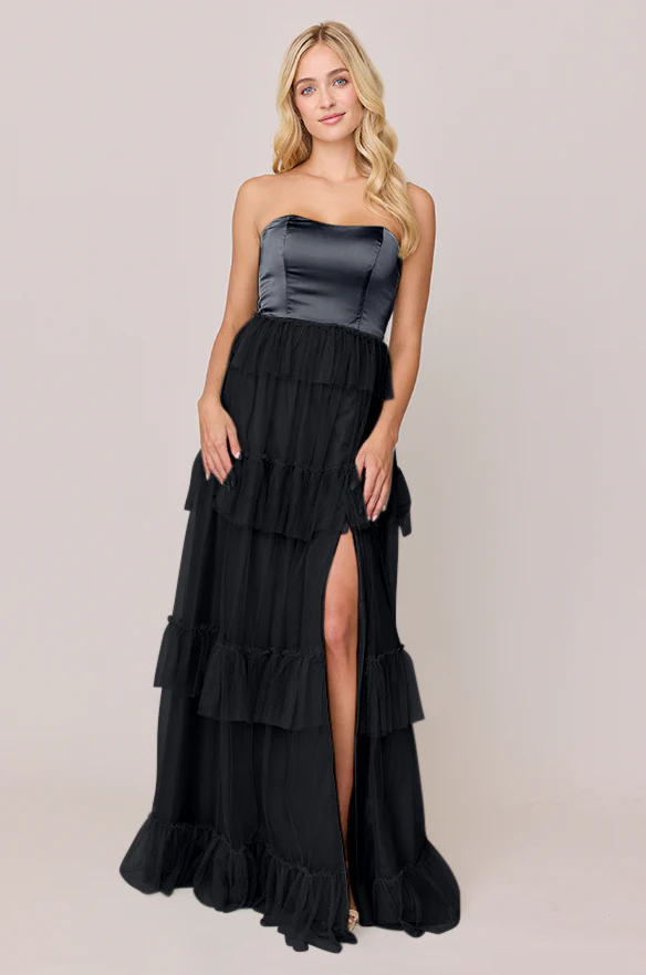 Frankie Convertible Satin + Tulle Dress | Made To Order - Image 6