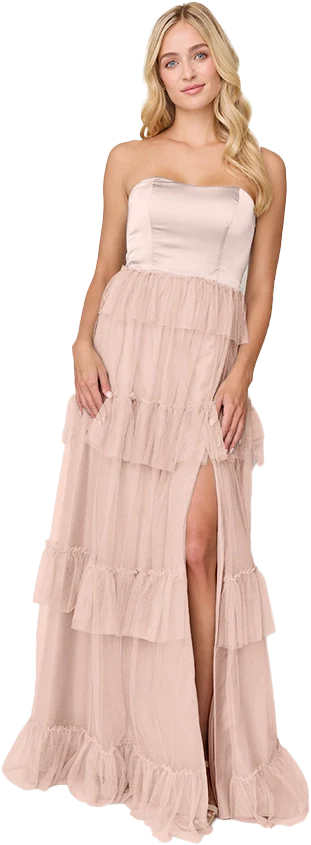 Frankie Convertible Satin + Tulle Dress | Made To Order - Image 60