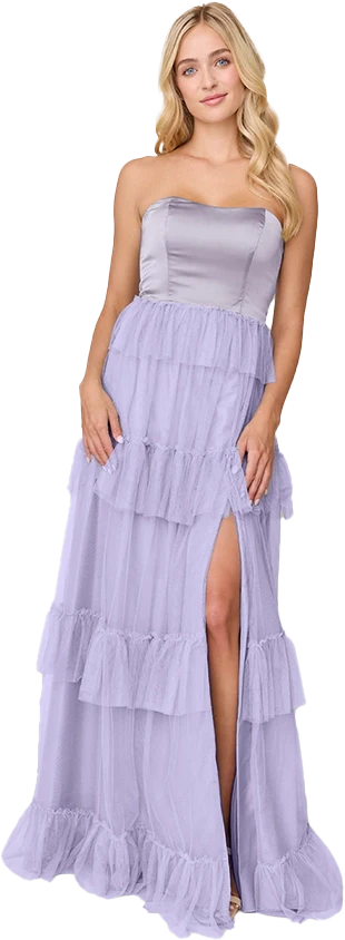Frankie Convertible Satin + Tulle Dress | Made To Order - Image 71