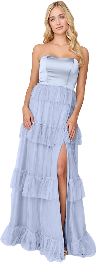 Frankie Convertible Satin + Tulle Dress | Made To Order - Image 75