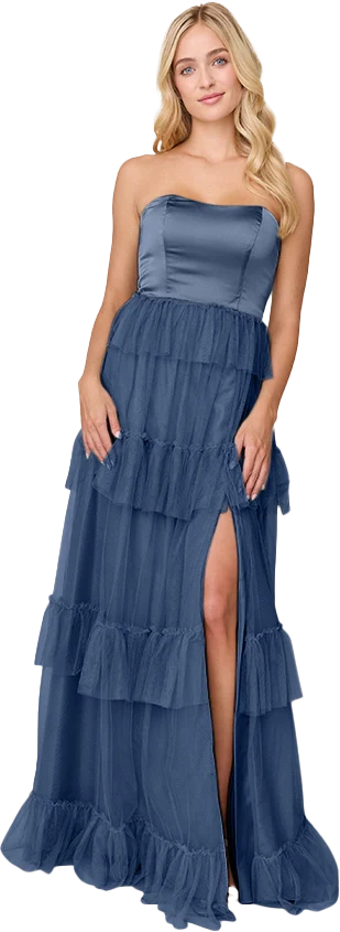 Frankie Convertible Satin + Tulle Dress | Made To Order - Image 76