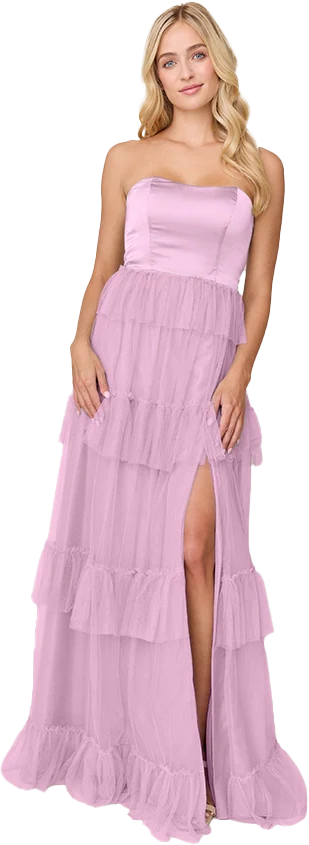 Frankie Convertible Satin + Tulle Dress | Made To Order - Image 77