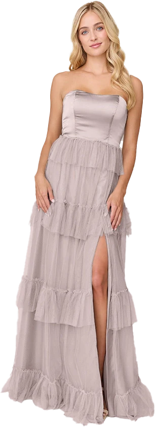 Frankie Convertible Satin + Tulle Dress | Made To Order - Image 78