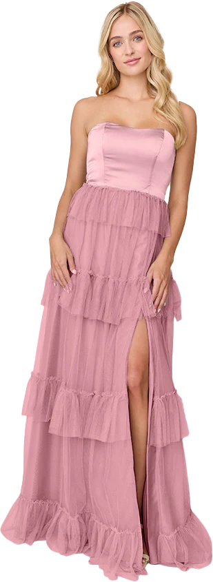 Frankie Convertible Satin + Tulle Dress | Made To Order - Image 80