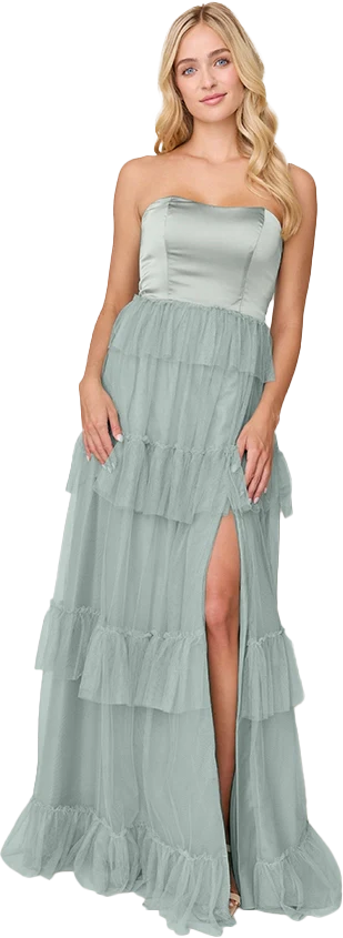 Frankie Convertible Satin + Tulle Dress | Made To Order - Image 82