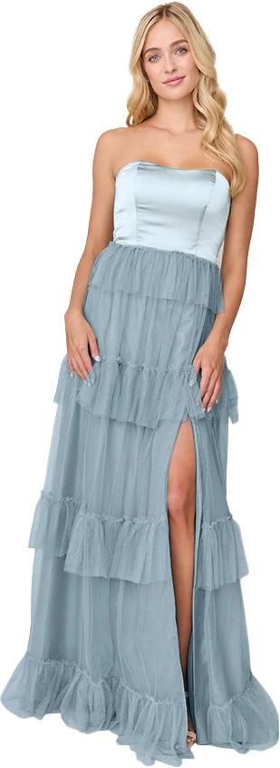 Frankie Convertible Satin + Tulle Dress | Made To Order - Image 83