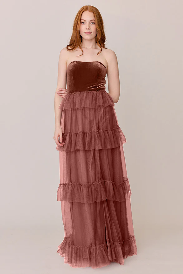 Frankie Convertible Velvet + Tulle Dress | Made To Order - Image 31