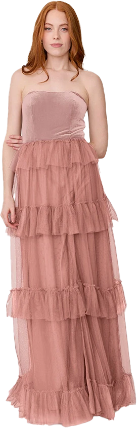 Frankie Convertible Velvet + Tulle Dress | Made To Order - Image 36