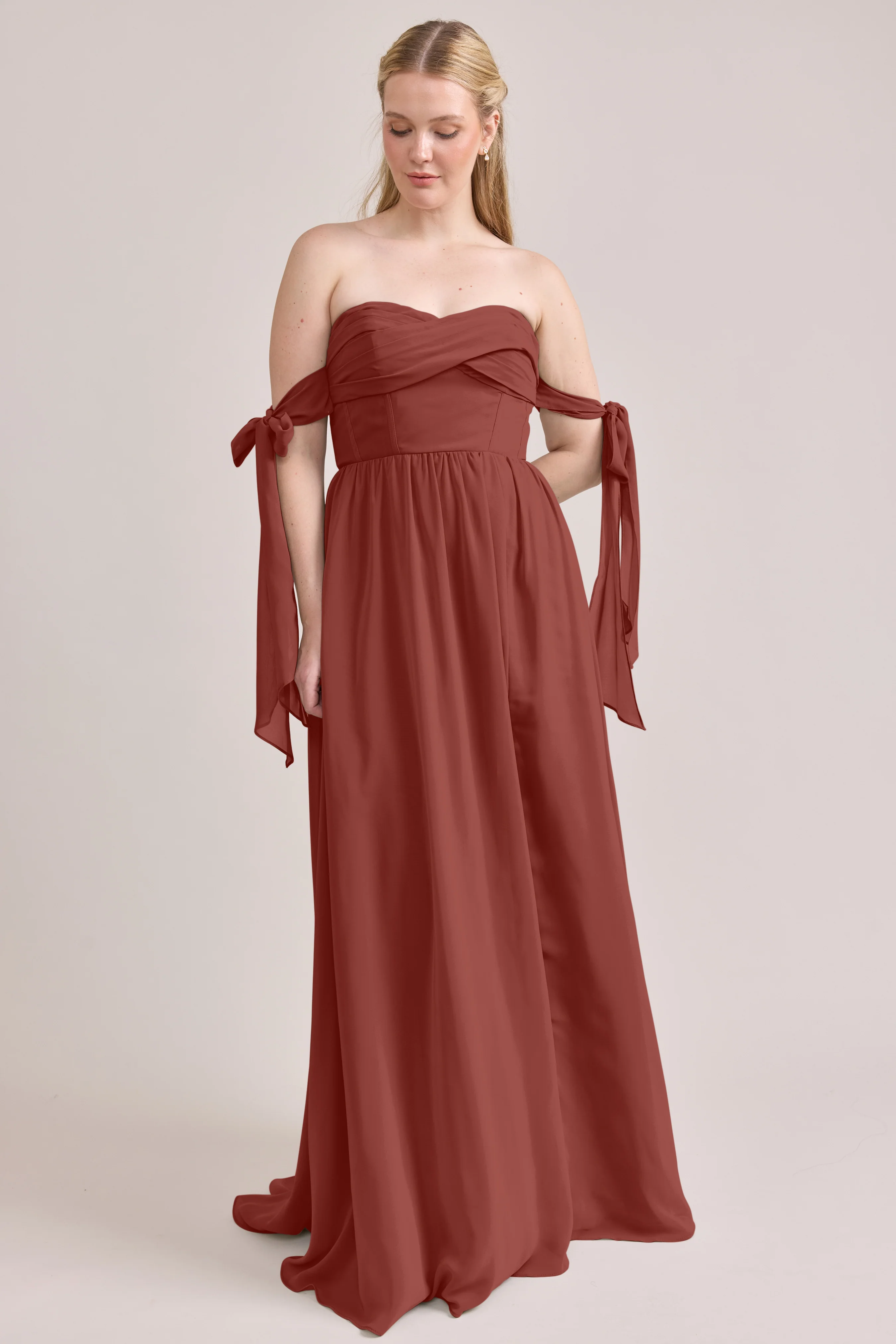 Genevieve Convertible Chiffon Dress | Made To Order - Image 22