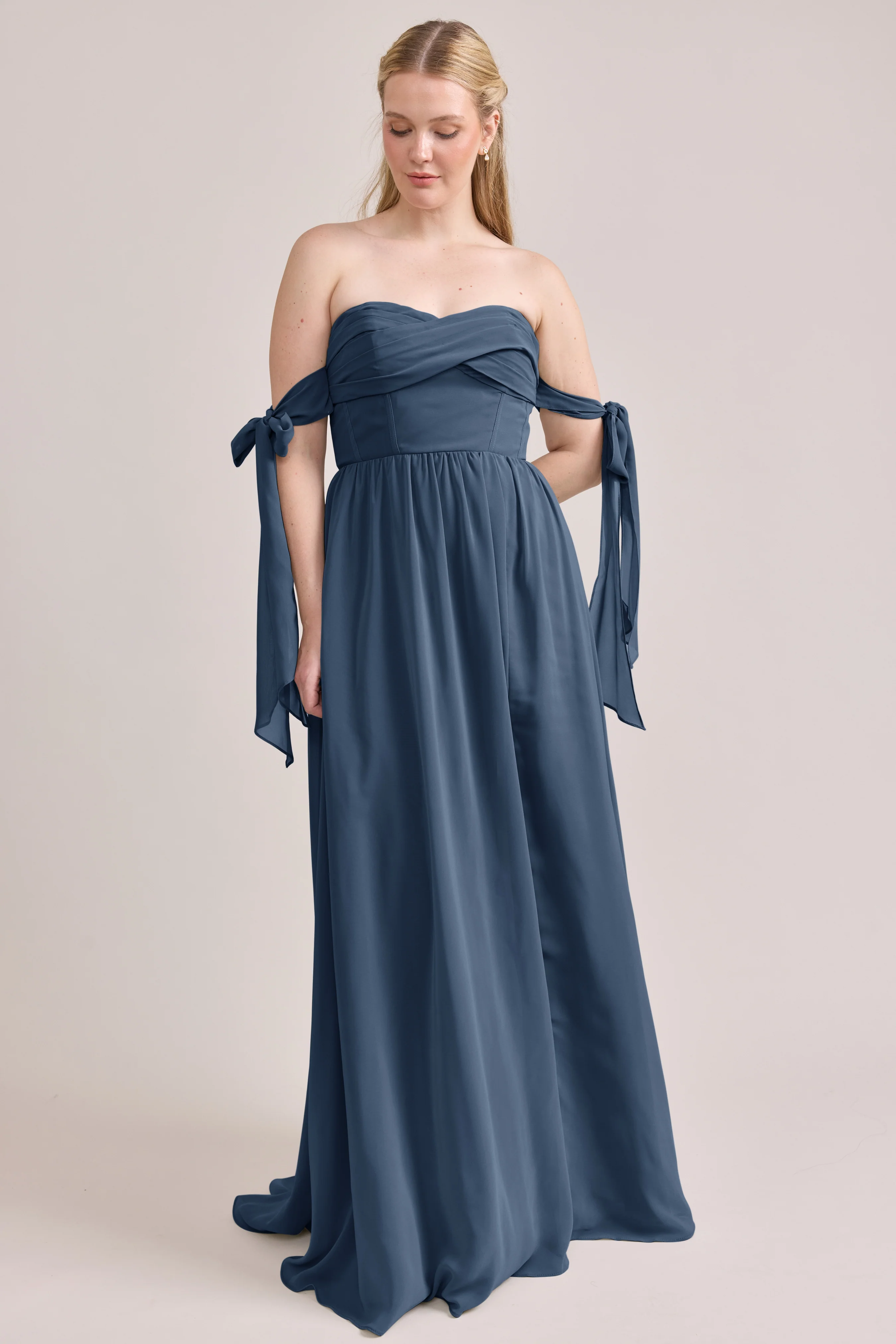 Genevieve Convertible Chiffon Dress | Made To Order - Image 35