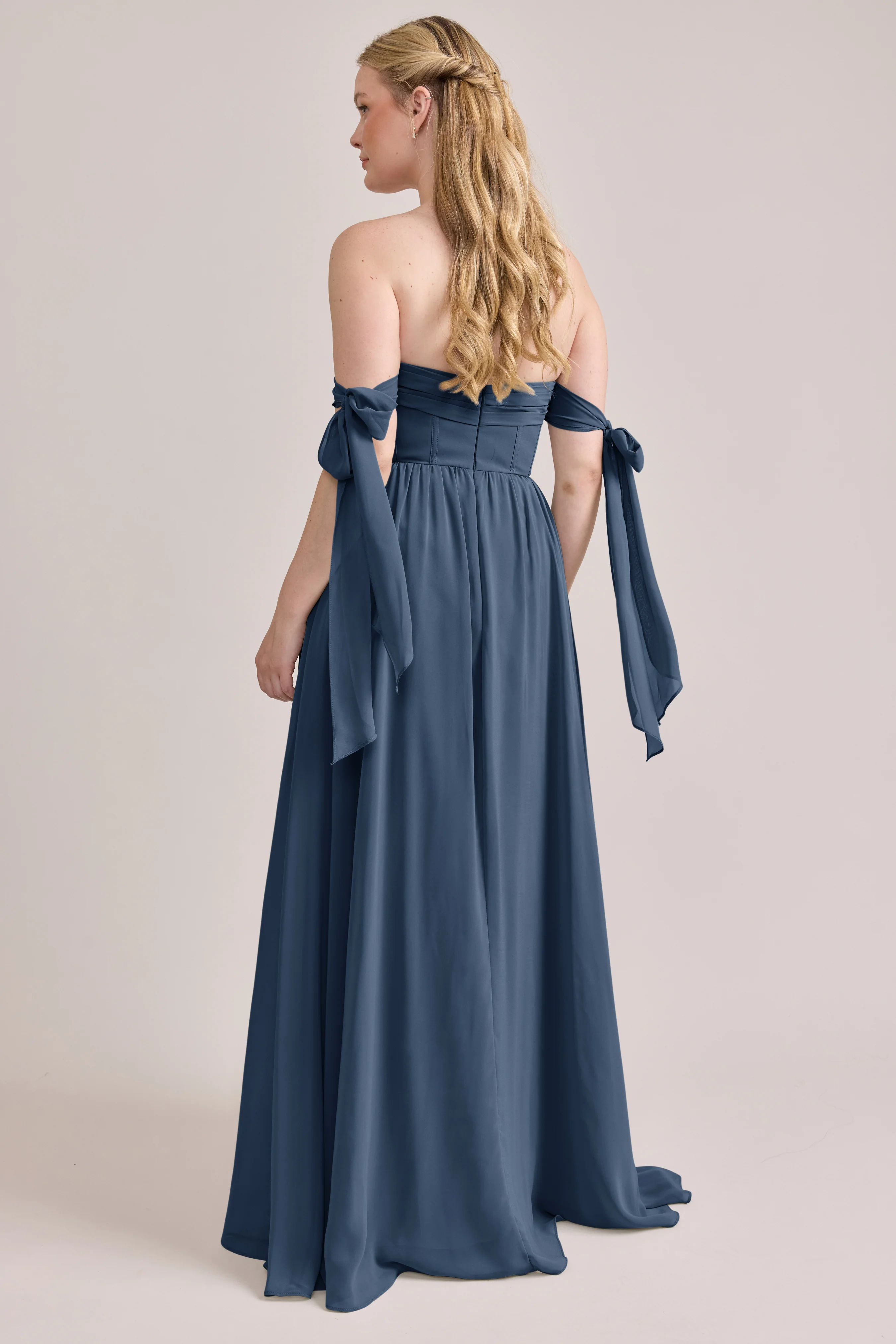 Genevieve Convertible Chiffon Dress | Made To Order - Image 36