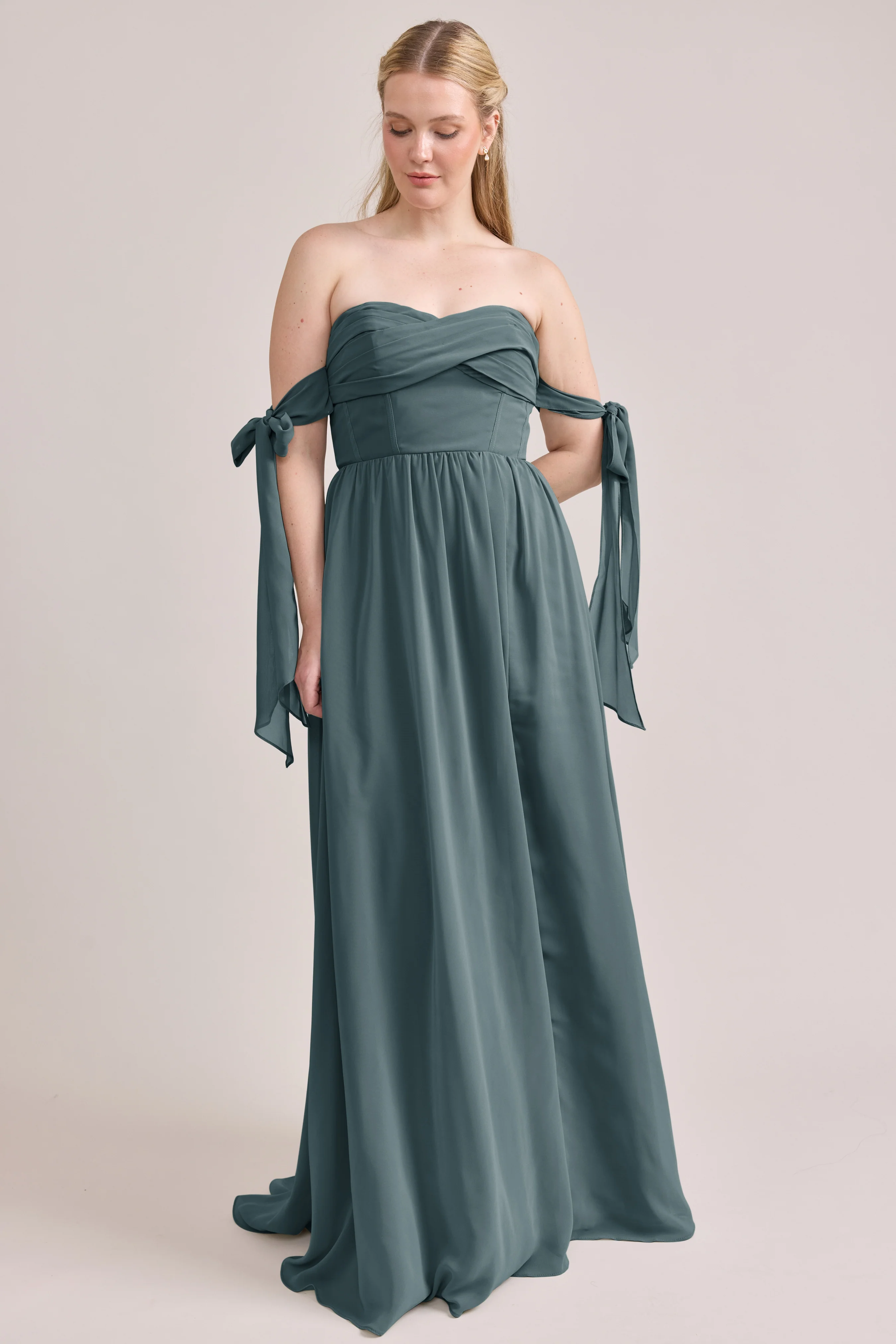 Genevieve Convertible Chiffon Dress | Made To Order - Image 40