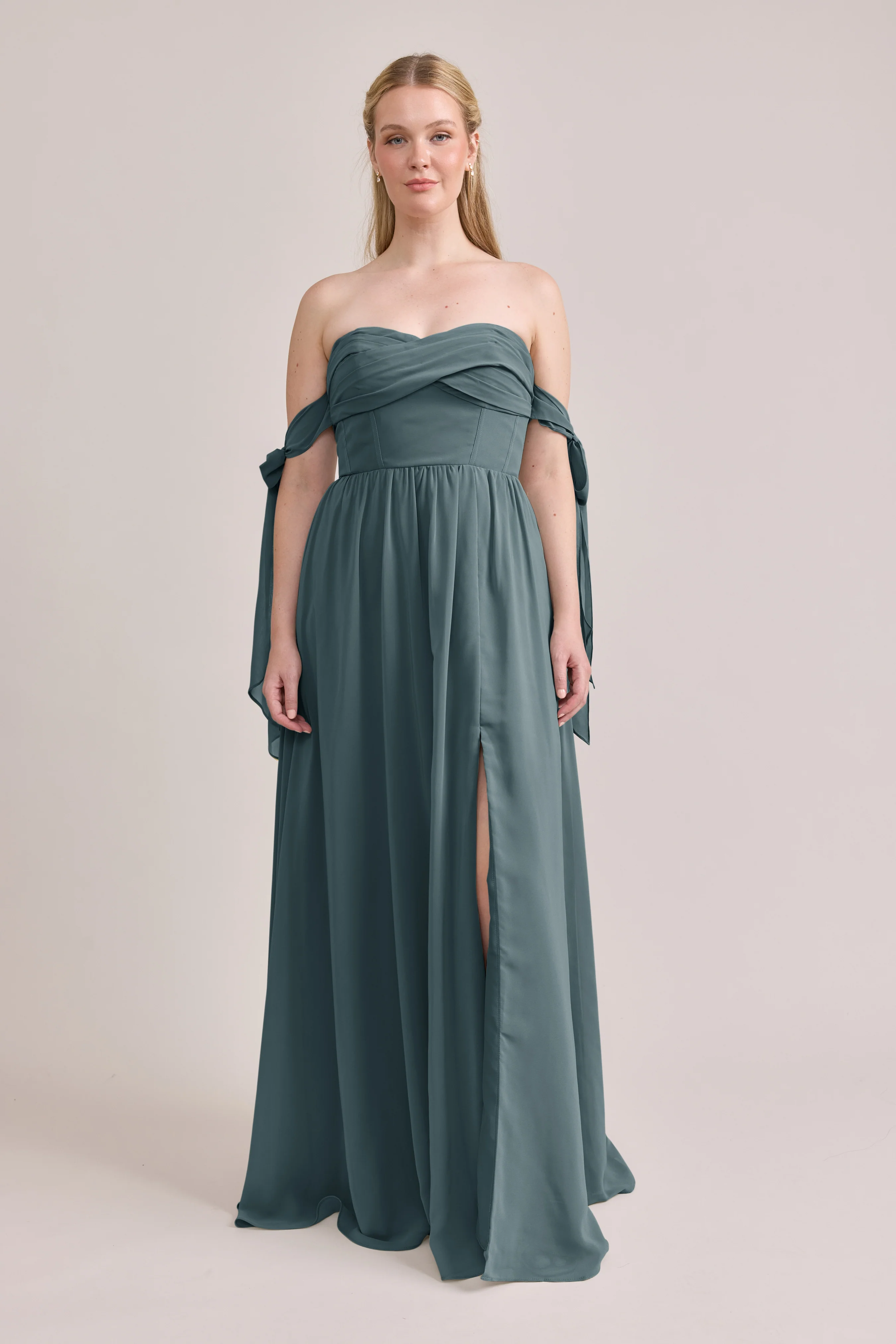 Genevieve Convertible Chiffon Dress | Made To Order - Image 41