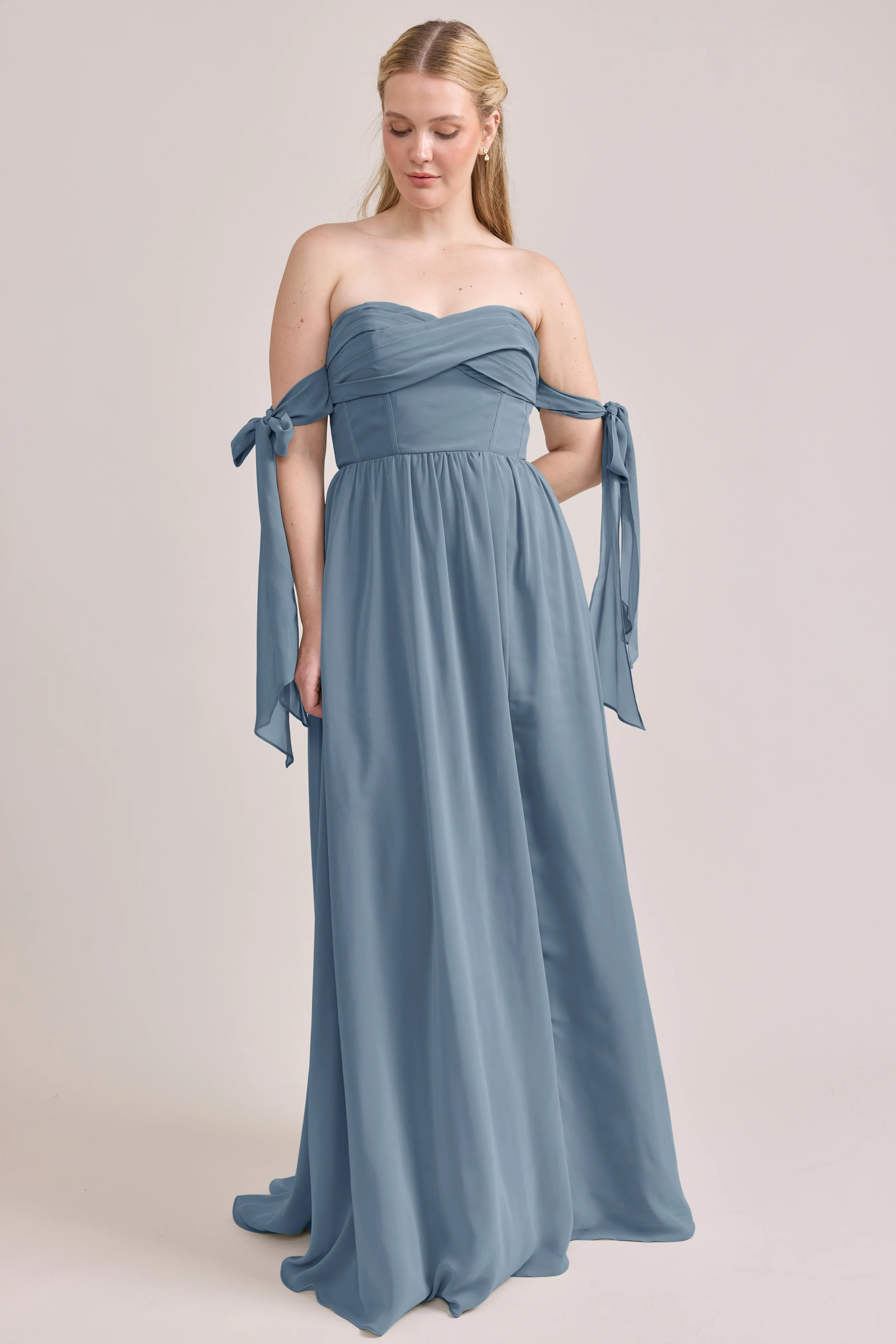 Genevieve Convertible Chiffon Dress | Made To Order - Image 46