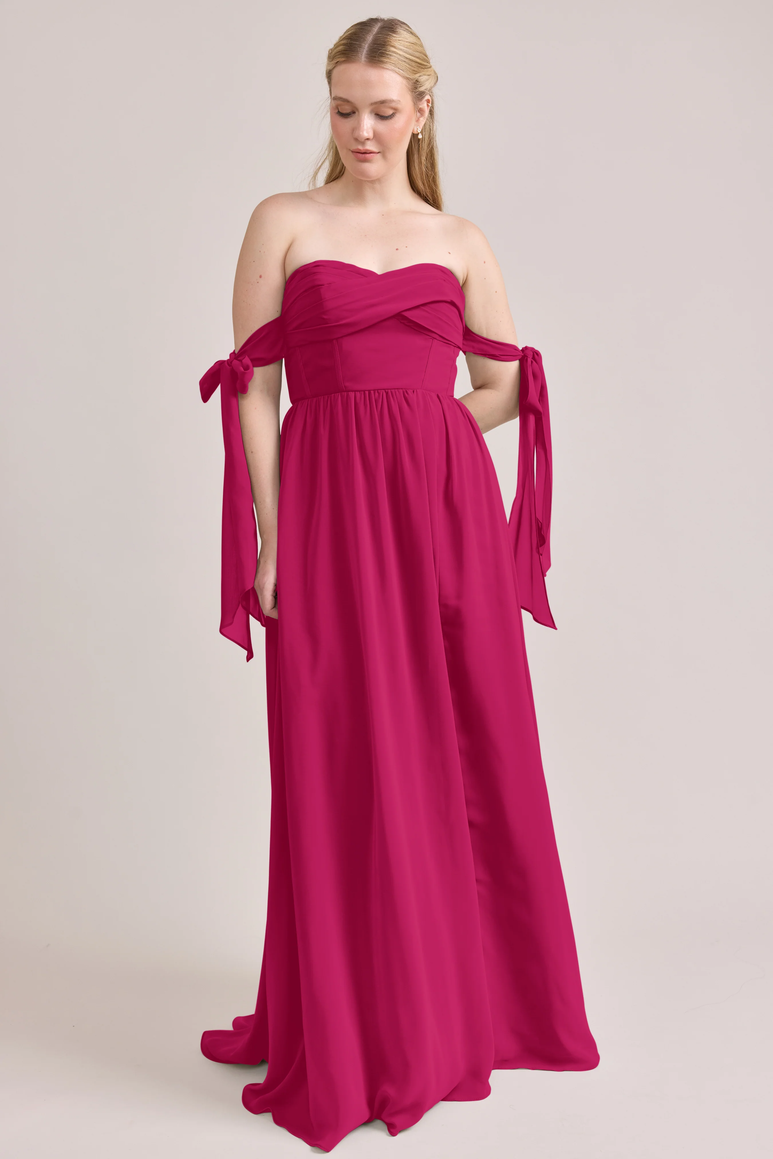 Genevieve Convertible Chiffon Dress | Made To Order - Image 49