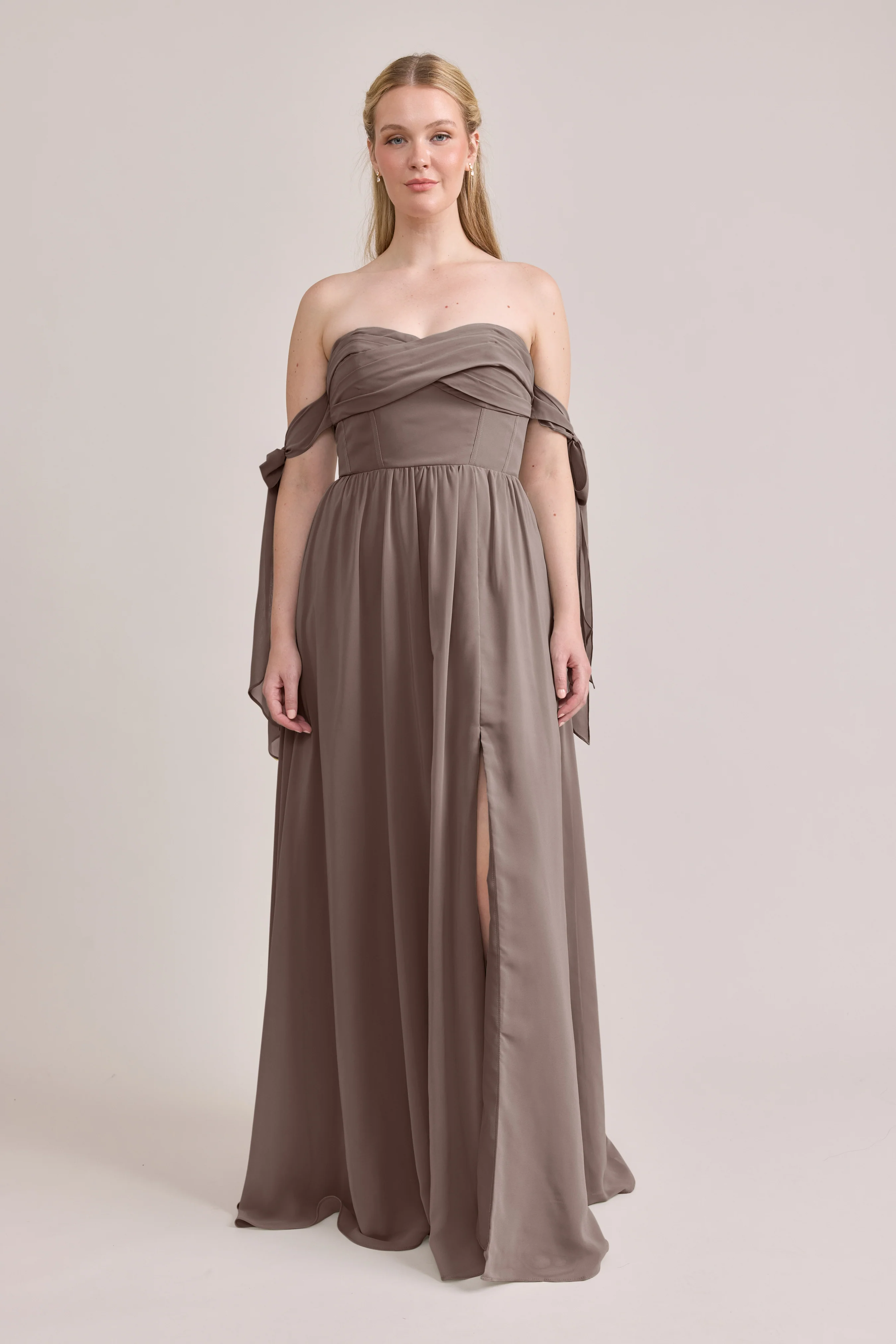 Genevieve Convertible Chiffon Dress | Made To Order - Image 53