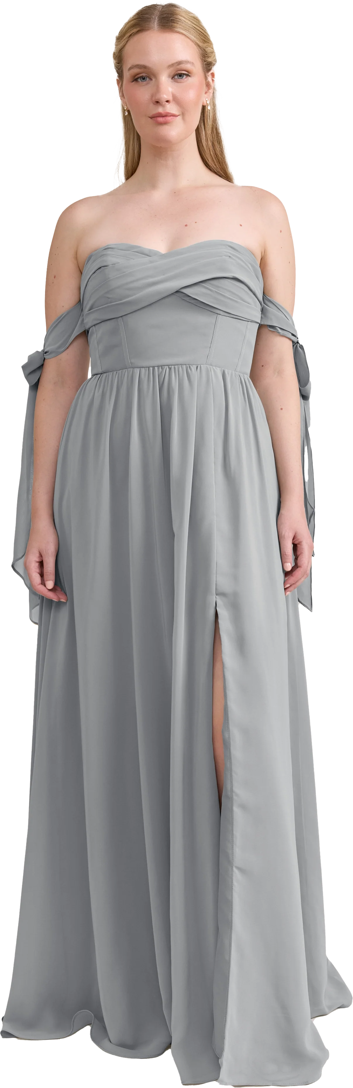 Genevieve Convertible Chiffon Dress | Made To Order - Image 82