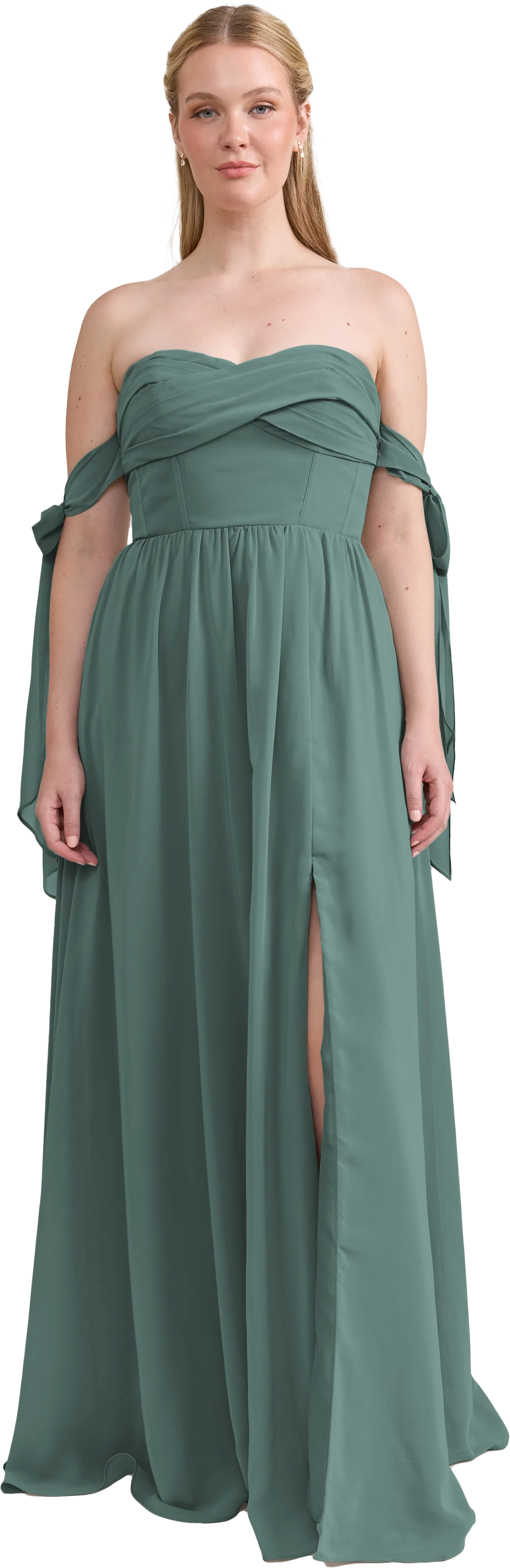 Genevieve Convertible Chiffon Dress | Made To Order - Image 84