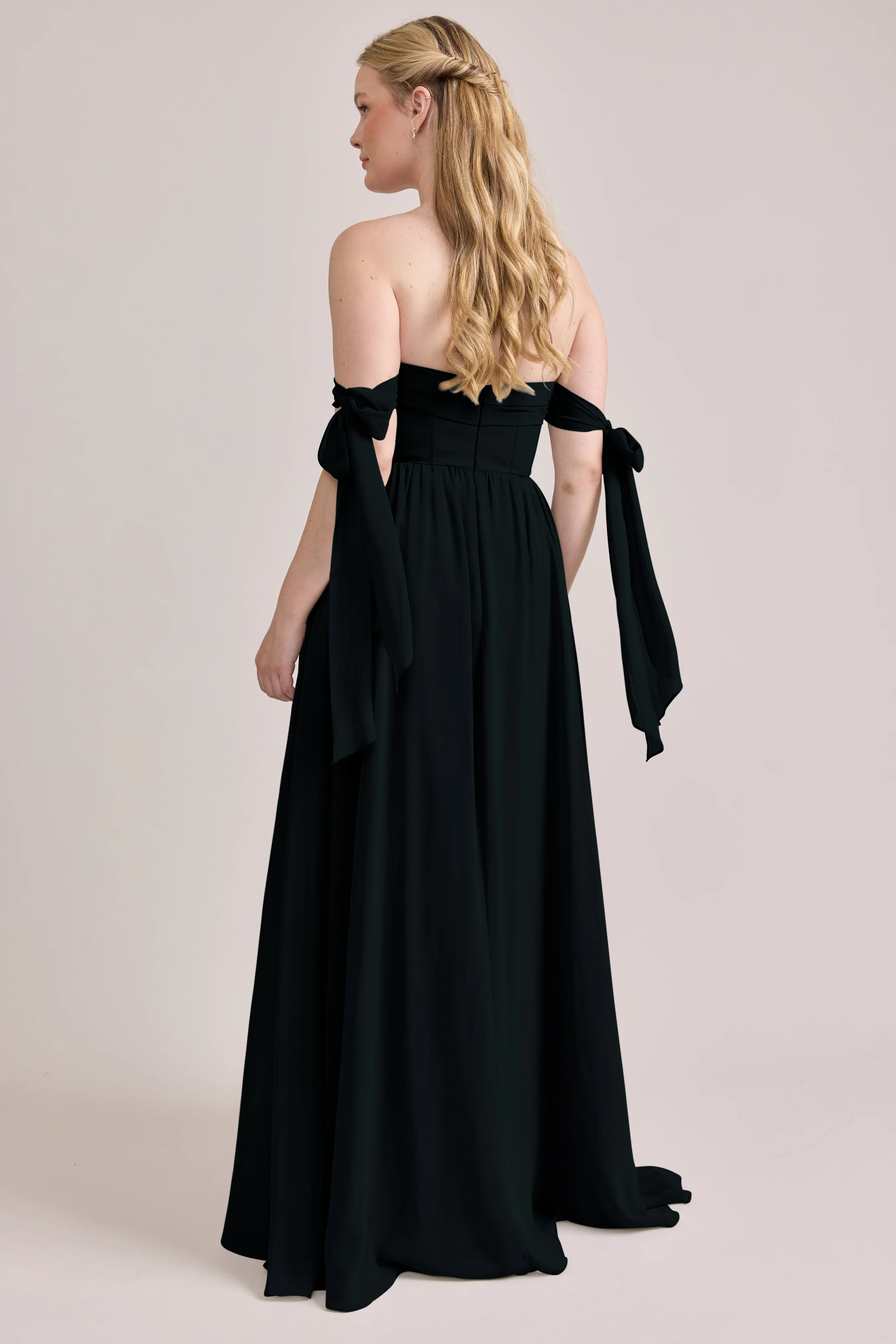 Genevieve Convertible Chiffon Dress | Made To Order - Image 9