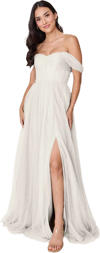 Genevieve Convertible Tulle Dress | Made To Order - Image 107