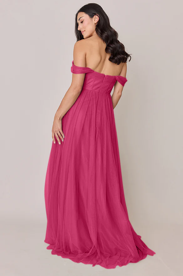 Genevieve Convertible Tulle Dress | Made To Order - Image 45