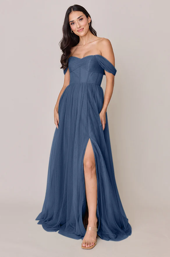 Genevieve Convertible Tulle Dress | Made To Order - Image 52