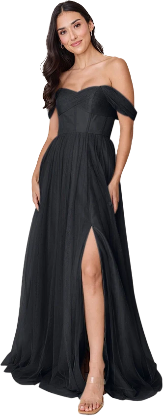 Genevieve Convertible Tulle Dress | Made To Order - Image 77