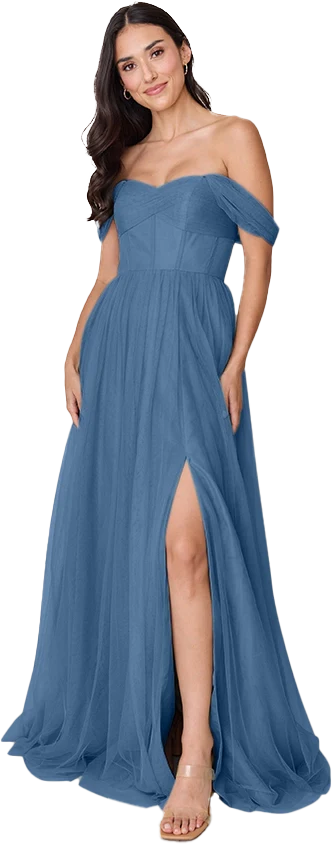 Genevieve Convertible Tulle Dress | Made To Order - Image 86
