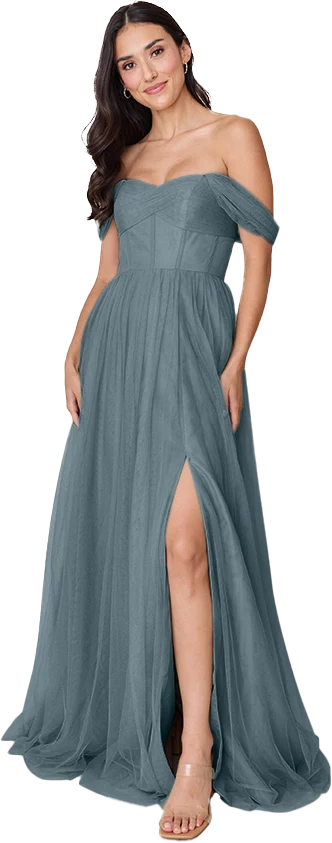 Genevieve Convertible Tulle Dress | Made To Order - Image 89