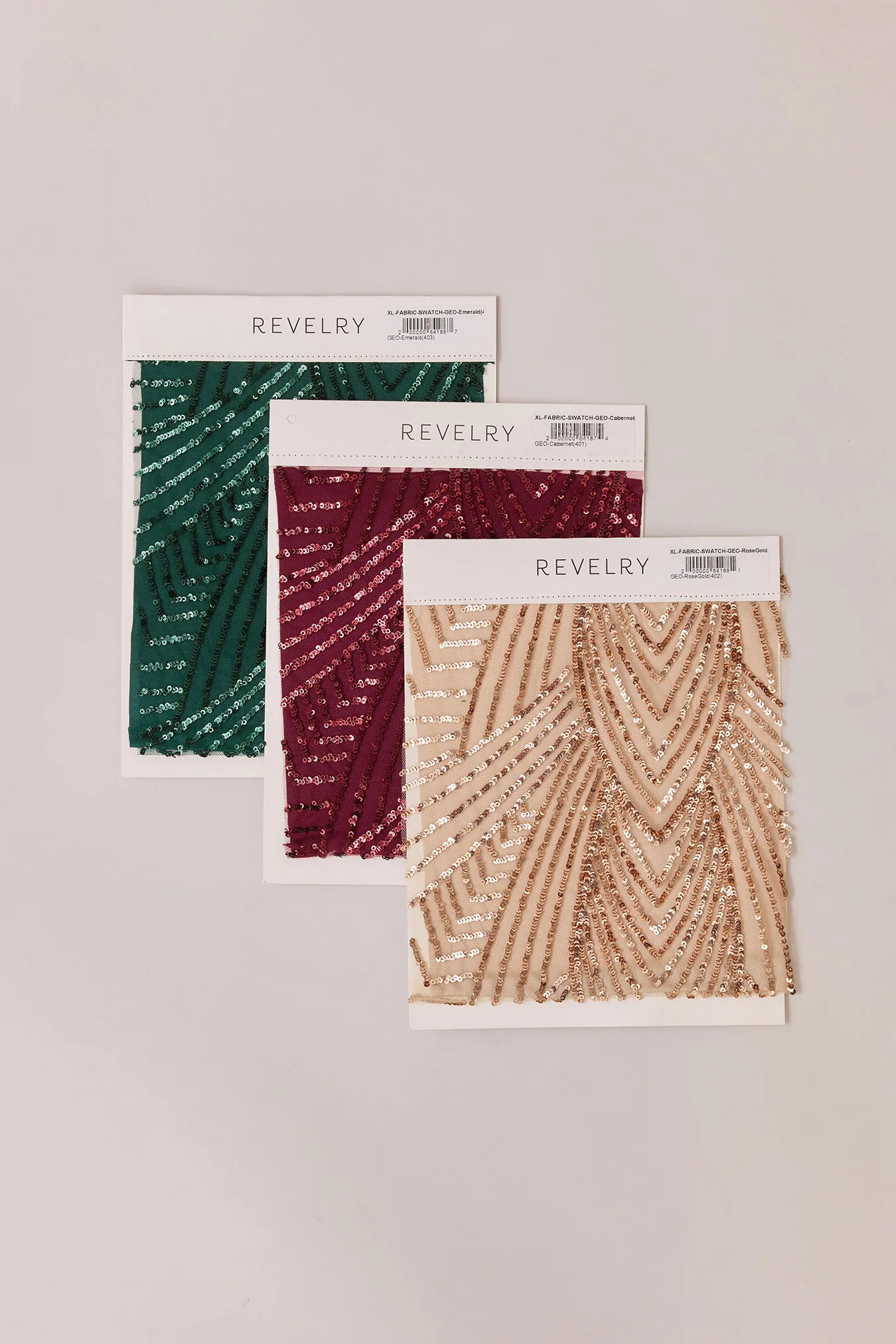 Geo Sequin Mega Swatch | Ready To Ship
