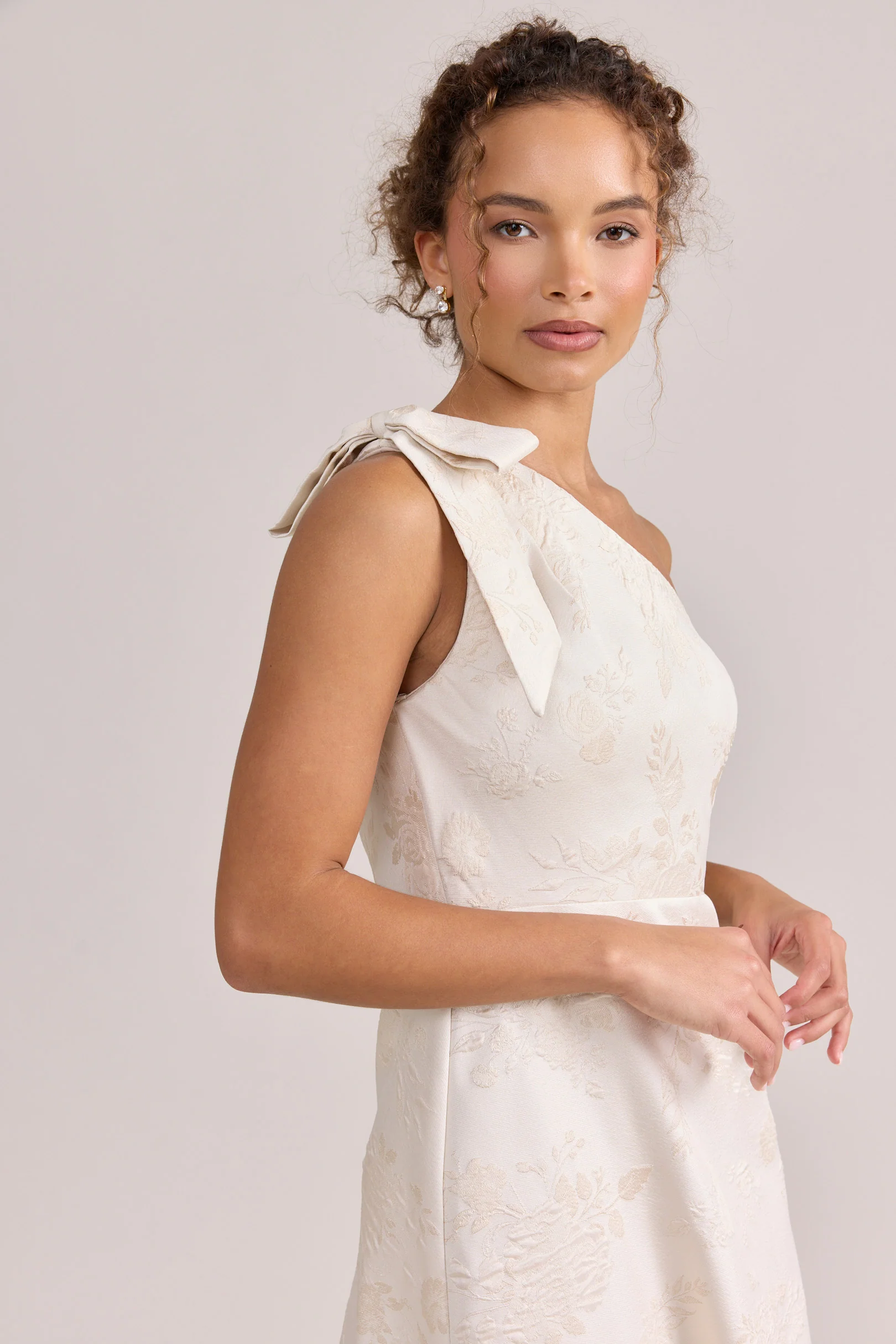 Georgina Jacquard Dress | Made To Order - Image 10
