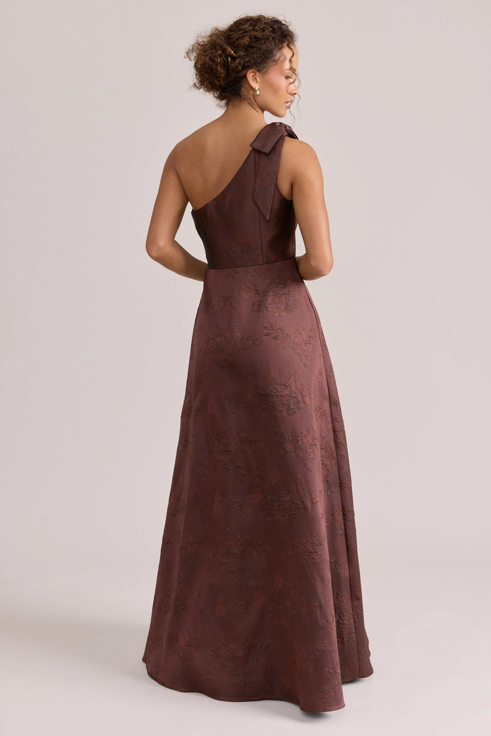 Georgina Jacquard Dress | Made To Order - Image 14