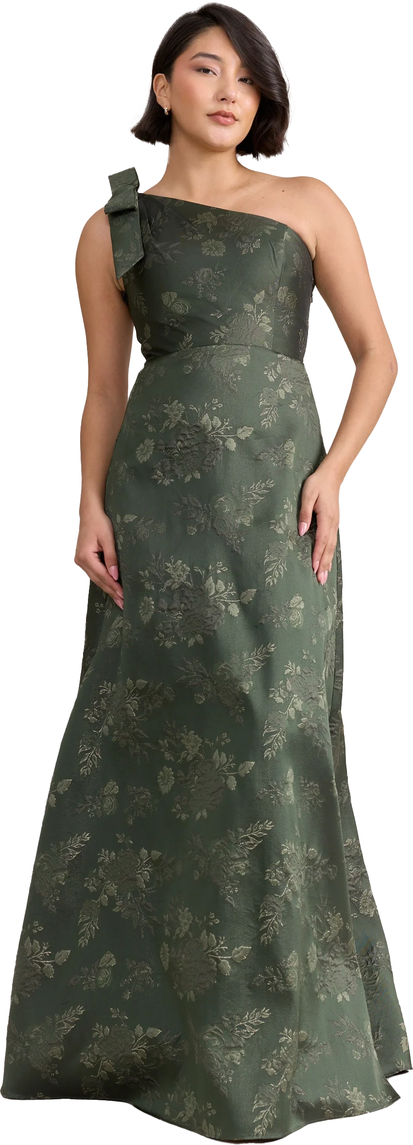 Georgina Jacquard Dress | Made To Order - Image 33