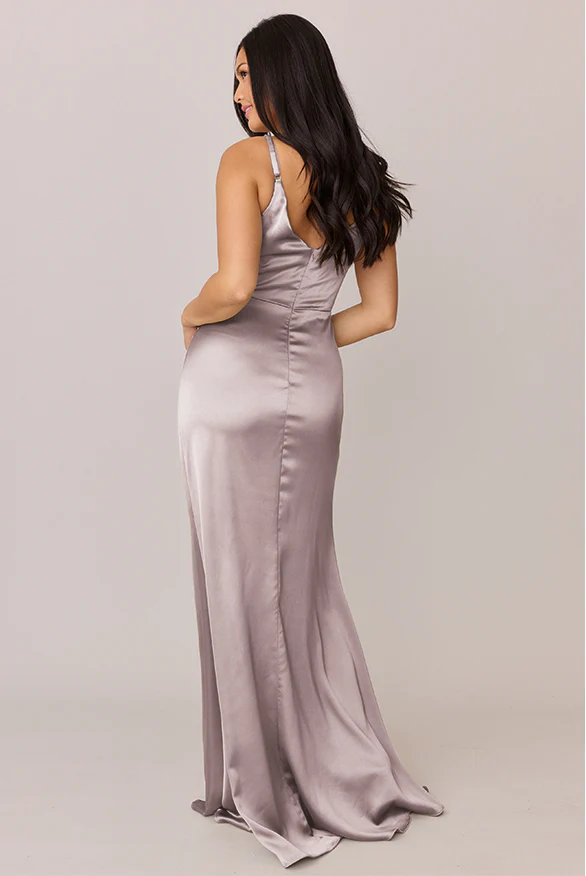Giada Satin Dress | Made To Order - Image 101