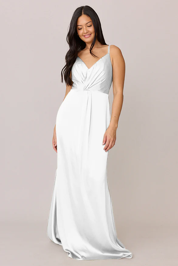 Giada Satin Dress | Made To Order - Image 106