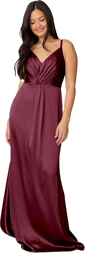 Giada Satin Dress | Made To Order - Image 115