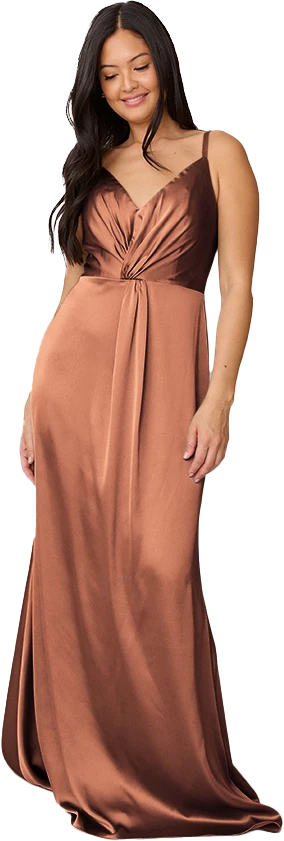 Giada Satin Dress | Made To Order - Image 118